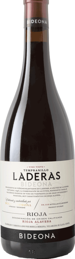 BIDEONA TEMPRANILLO DE LADERAS