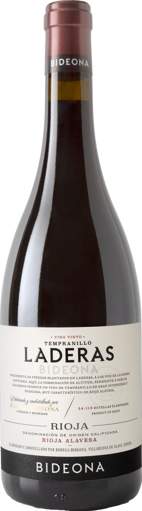 BIDEONA TEMPRANILLO DE LADERAS