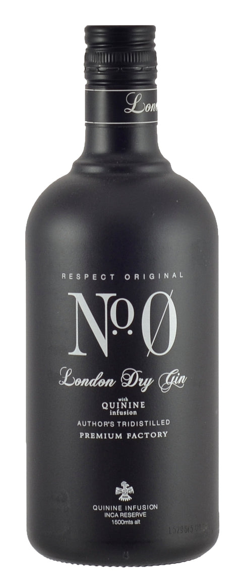 NO 0 LONDON DRY GIN