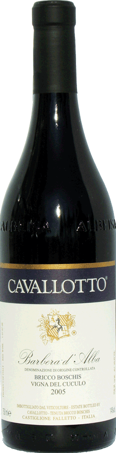 BARBERA D'ALBA ’VIGNA DEL CUCULO’ DOC
