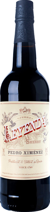 LEYENDA PEDRO XIMENEZ SHERRY VIEJO