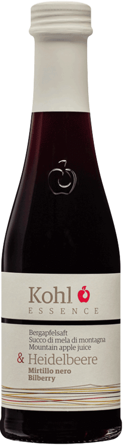 BERGAPFELSAFT & HEIDELBEERE