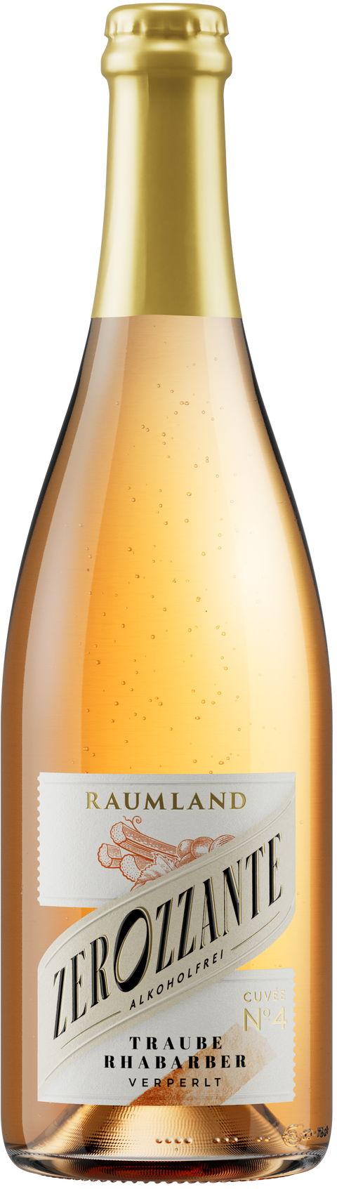 ZEROZZANTE CUVÉE NO.4 RHARBARBER - ALKOHOLFREI