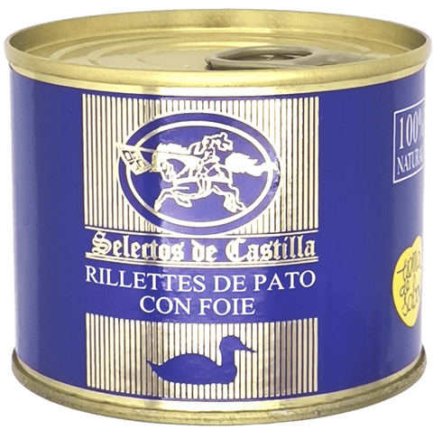 RILLETTES VON DER ENTE MIT FOIE GRAS STÜCKCHEN