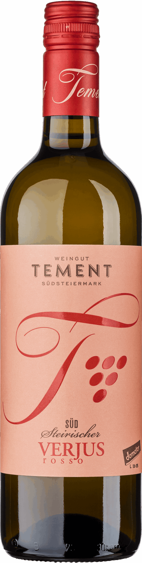TEMENT – VERJUS APERO ROSSO - BIOWEIN - ALKOHOLFREI