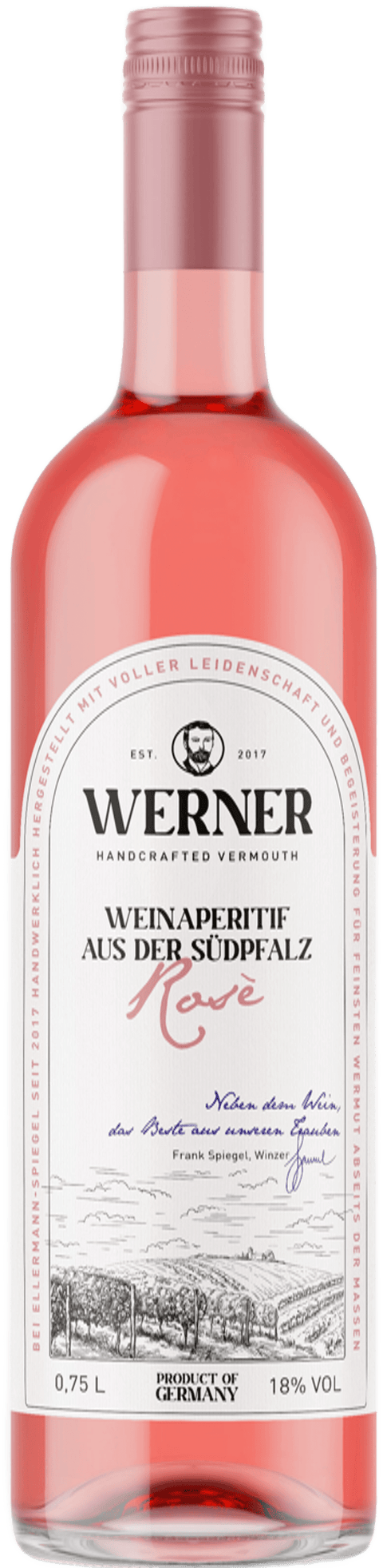 WERNER WERMUT PN ROSÉ - PINOT NOIR